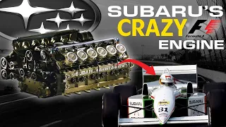 Subaru's Crazy Flat 12 F1 Engine