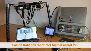 Realtime connection between Digital Twin, PLC and Delta Robot - XR4industry