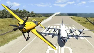 Airplane Crashes #8 - BeamNG DRIVE | SmashChan