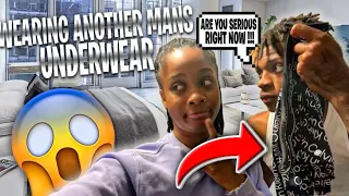 WEARING ANOTHER MANS UNDERWEAR PRANK ON BOYFRIEND 😳*GONE EXTREMELY WRONG*‼️