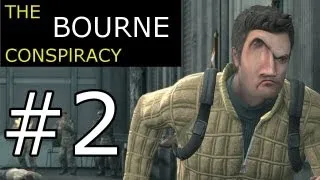 The Bourne Conspiracy Walkthrough w/Juicy Ep.2 - STABBIN THE BIG MAN