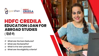 HDFC Credila Education Loan For Abroad Studies | Explained in Hindi | Everything You Need to Know