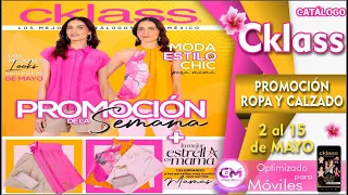 CATALOGO CKLASS PROMOCION DE LA SEMANA MAYO 2024