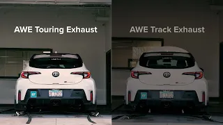 GR Corolla AWE Exhaust Dyno Pulls and Comparison