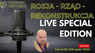 Zapis live bez problemów dźwiękowych. 14.05.24. Szojgu is out. Patruszew rulez. Kapitan Lisowski