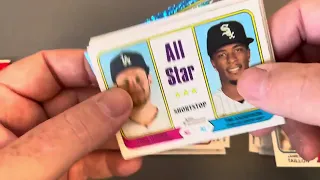 2023 Topps Heritage Mega Box pt.1. This box is lit 🔥.