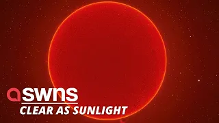 Solar photographer captures the CLEAREST video of the SUN he's ever taken | SWNS