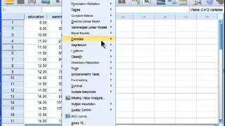 Linear Regression - SPSS (part 1)