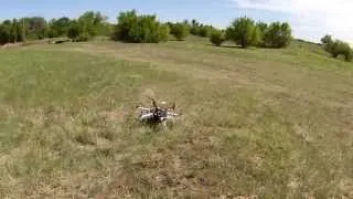 Multicopter Hard Crash