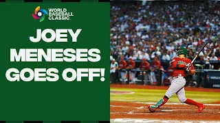 Joey Meneses helps Team Mexico STUN Team USA with TWO HOME RUN performance!