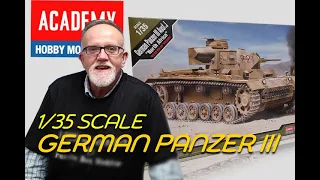 Academy New Release 1:35 German Panzer III Ausf. J "North Africa"