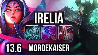 IRELIA vs MORDE (TOP) | 6 solo kills, Legendary, 300+ games | TR Diamond | 13.6