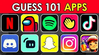 Guess The LOGO in 3 Seconds...!!! | 100 Apps Logo Quiz