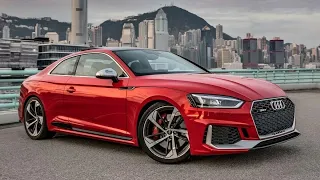 Реклама новой Audi RS5 2020.