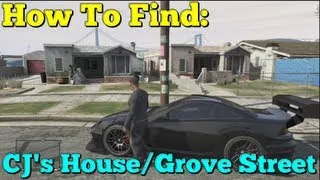 Gta 5 How To Find CJ's House/Grove Street