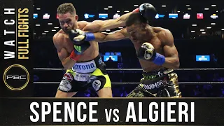 Spence vs Algieri FULL FIGHT: April 16, 2016 - PBC on NBC