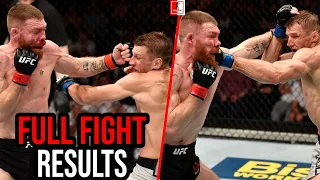 Paul Felder Vs Dan Hooker UFC Auckland Full Fight Results