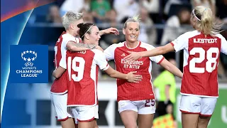 HIGHLIGHTS | Arsenal vs Linkoping (UWCL Qualification 2023)