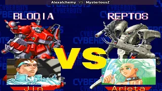 Fightcade 👊 Cyberbots 👊🏾 Alexalchemy 🇵🇷 Vs MysteriousZ 🇨🇦