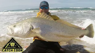 Massive Kob Catch & Release, Sand shark Salad [Catch Clean Cook] South Africa