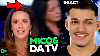 LOUD LUCCA REAGINDO AOS MAIORES MICOS AO VIVO NA TV BRASILEIRA!