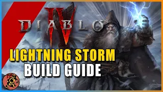 Diablo 4 - Storm Druid Build Guide - How To Build A Lightning Storm Druid (Leveling, Detailed)