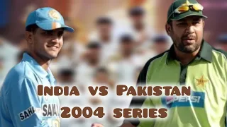 India vs Pakistan 2004 series | India white Wash Pakistan | historical hungers