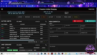 GTA5 Roleplay - FURP - Dispatch Stream