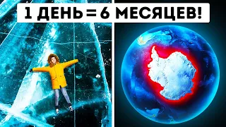 Единственное место на Земле, где 1 день длится 6 месяцев