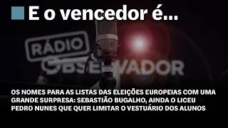 E o Vencedor é… em direto na Rádio Observador