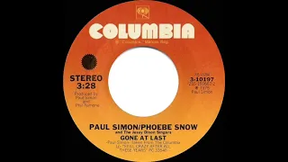 1975 HITS ARCHIVE: Gone At Last - Paul Simon & Phoebe Snow (stereo 45)