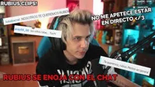 RUBIUS SE ENFADA EN DIRECTO DE TWITCH