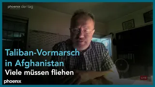 Stefan Recker (Caritas International) zum Vormarsch der Taliban in Afghanistan am 12.08.21