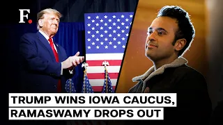 Iowa Caucus Results Out: Donald Trump Secures Resounding Victory; Vivek Ramaswamy Withdraws