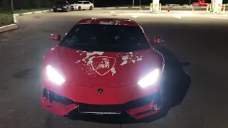 Когда дорвался до Lamborghini )))