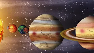 Solar System Song - Planet Custard Songs for Children (with lyrics)