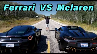 Mclaren 570s VS Ferrari 488 GTB