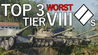 Wot Console - Top 3 Worst Tier 8 Mediums