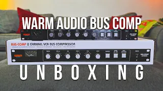 Warm Audio Bus Comp Unboxing - What All Comes In The Box?!