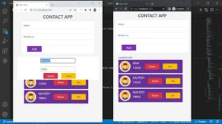 Real-Time Socket Io Contact App (CRUD APP)