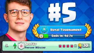 #5 IN THE WORLD! 30-4 in Royal Tournament w/ THESE DECKS! 😱