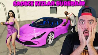 BU ARABAYI SADECE KIZLAR AÇABILIR ERKEKLERE YASAK - GTA 5 MODS