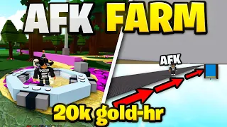 *NEW* UNBREAKABLE AFK FARM 2.0 | Build a boat for Treasure