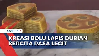 Kuliner Palembang, Bolu Lapis Durian Dengan Cita Rasa Legit