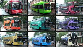 The Colourful Buses of Reading, England 2023