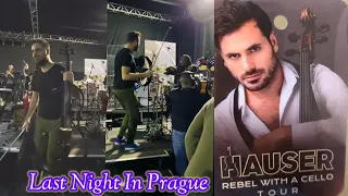 Stjepan Hauser Last Night In Prague 2022 With Drummer