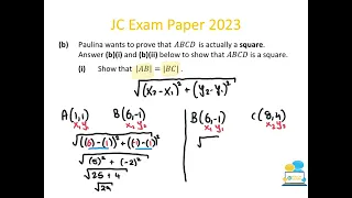 JC Maths - Co Ordinate Geometry of a Line #SaturdaySession