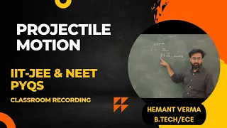 Projectile Motion for JEE-Advance, Mains and NEET