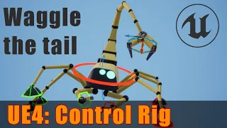 UE4: Control Rig - Waggle the tail