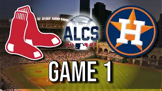 BOSTON RED SOX vs. HOUSTON ASTROS | ALCS Game 1 | Live Play By Play/Reaction